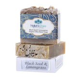 Black Seed and Lemongrass Shea Butter Soap - Shea Butter Soap Hand-Crafted - Men - Nailah's Shea