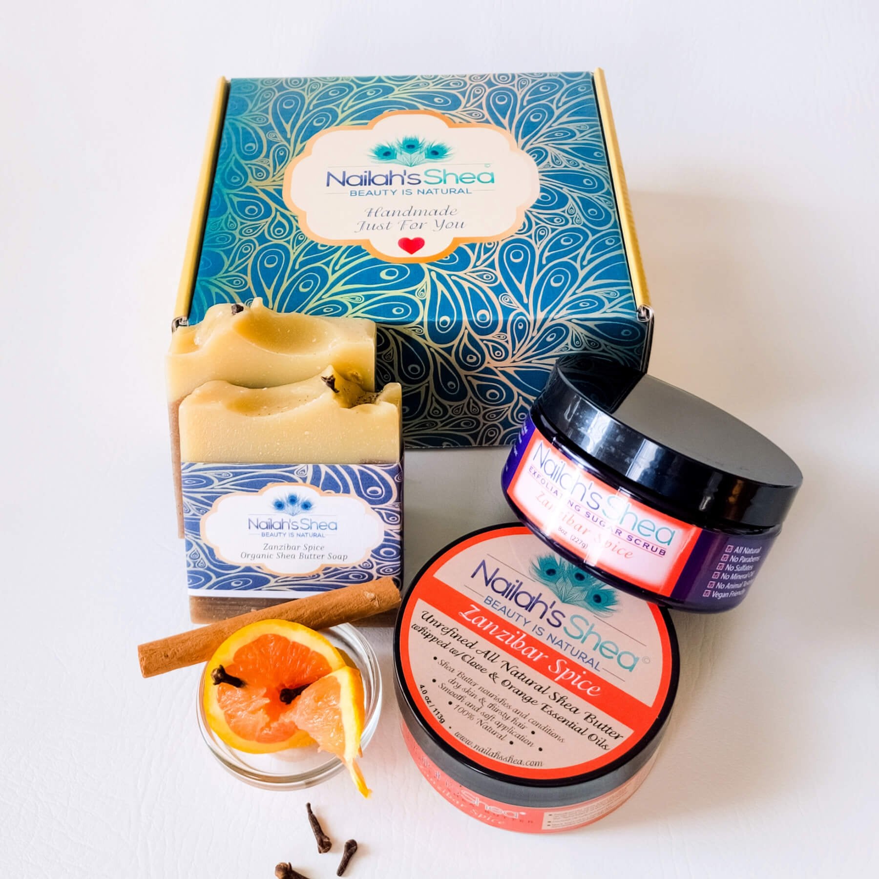 Gift Box: Exotic Zanzibar – Nailah's Shea