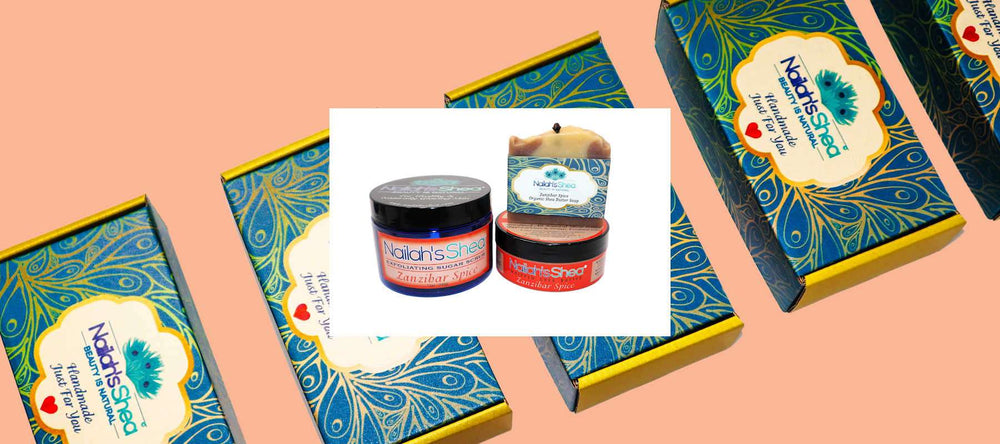 Nailah's Shea Soap, Butter, and Scrub Subscription Boxes