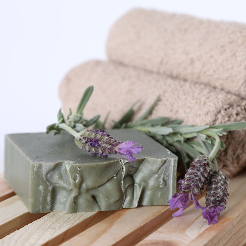 Purple Clay Lavender Bar Soap