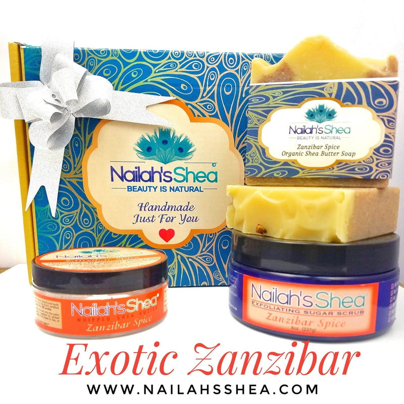 Gift Box: Exotic Zanzibar - Gift Boxes - Nailah's Shea