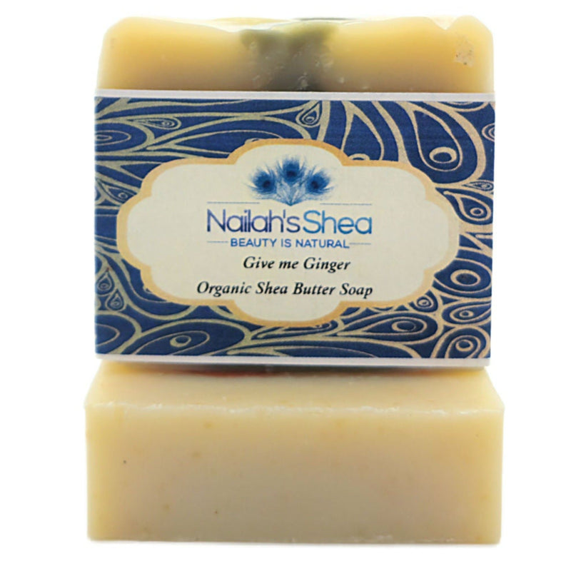 "Give me Ginger!" Shea Butter Soap - Shea Butter Soap Hand-Crafted - Nailah's Shea