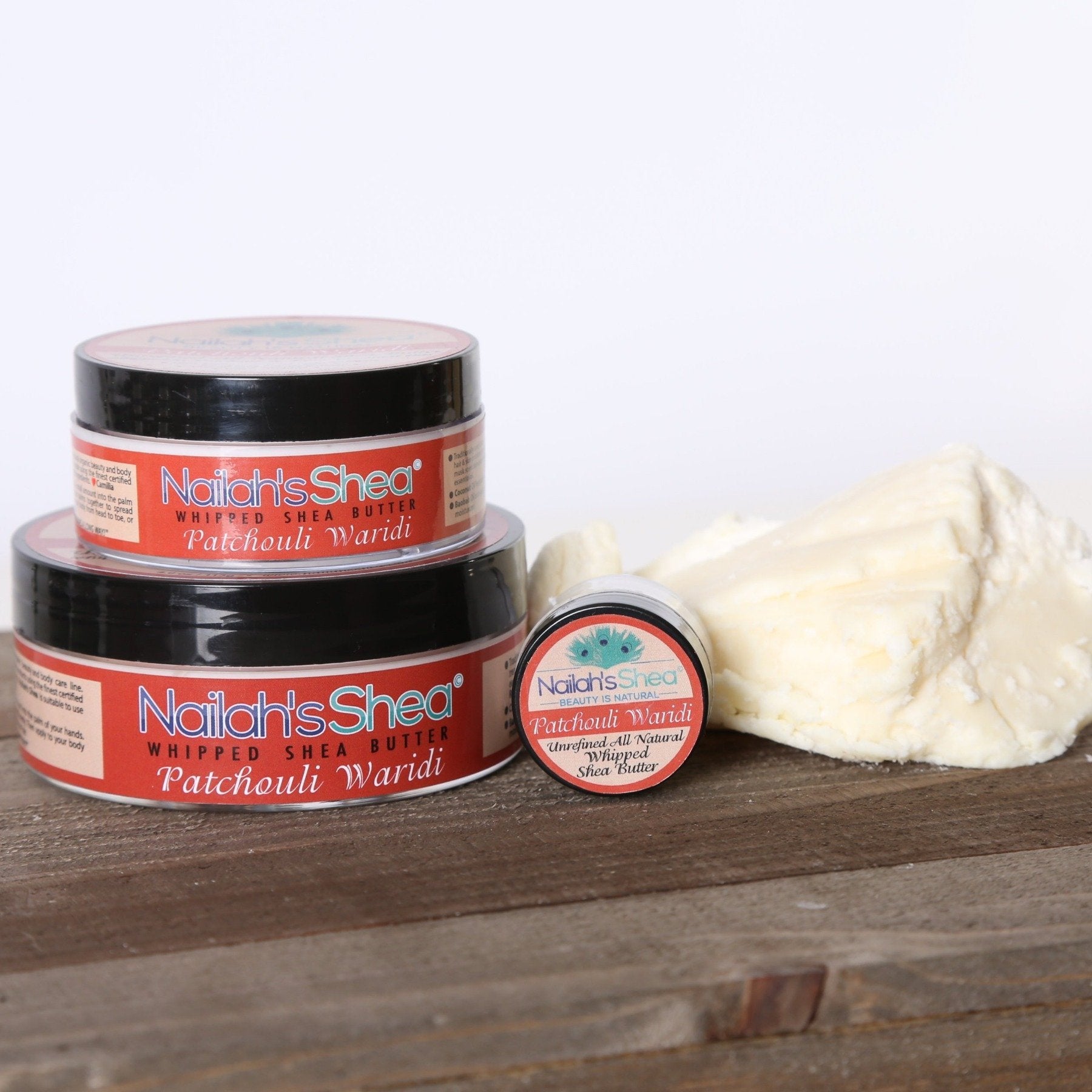 Patchouli Rose Whipped Shea Body Butter - Mens Butters - Nailah's Shea