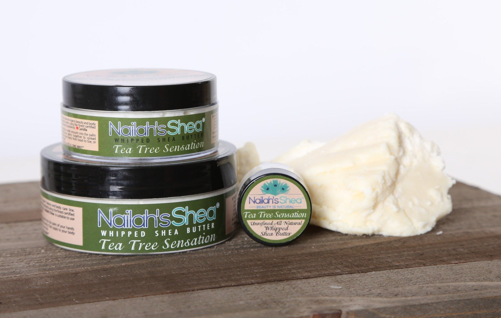 Shea Body Butter Mit Grüntee & Zitrus - 125 G, Luftig Aufgeschlagen, Mit Sheabutter & Kakaobutter