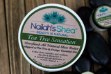 Tea Tree Sensation Whipped Shea Body Butter - Mens Butters - Nailah's Shea