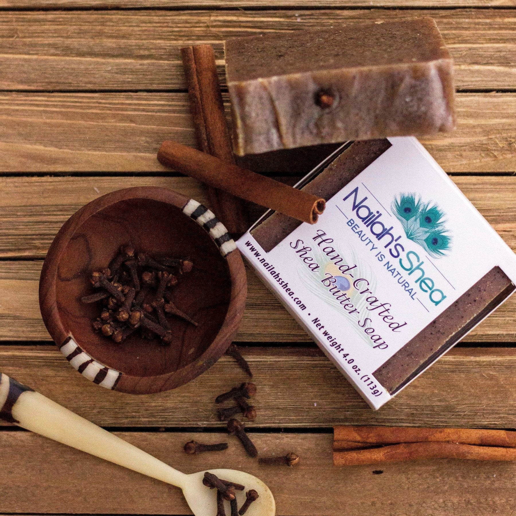 Zanzibar Spice Shea Butter Soap - Shea Butter Soap Hand-Crafted - Men - Nailah's Shea